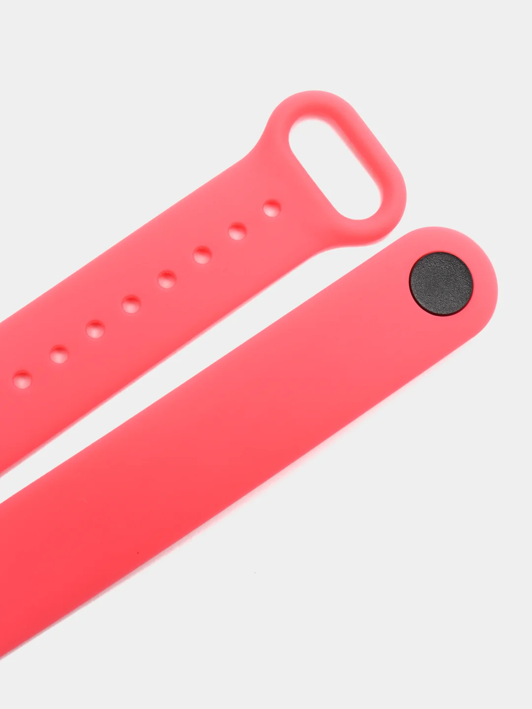 Фуксия ремешок для Xiaomi Mi Band 5 и Mi Band 6, силиконовый