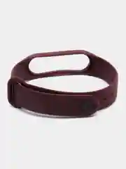 Бордовый ремешок для Xiaomi Mi Band 3 и Mi Band 4, силиконовый