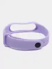 Лавандовый ремешок для Xiaomi Mi Band 3 и Mi Band 4, силиконовый