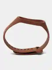 Коричневый силиконовый ремешок Xiaomi Mi Band 3, Mi Band 4 (Сяоми Ми Бэнд 3, Ми Бэнд 4)