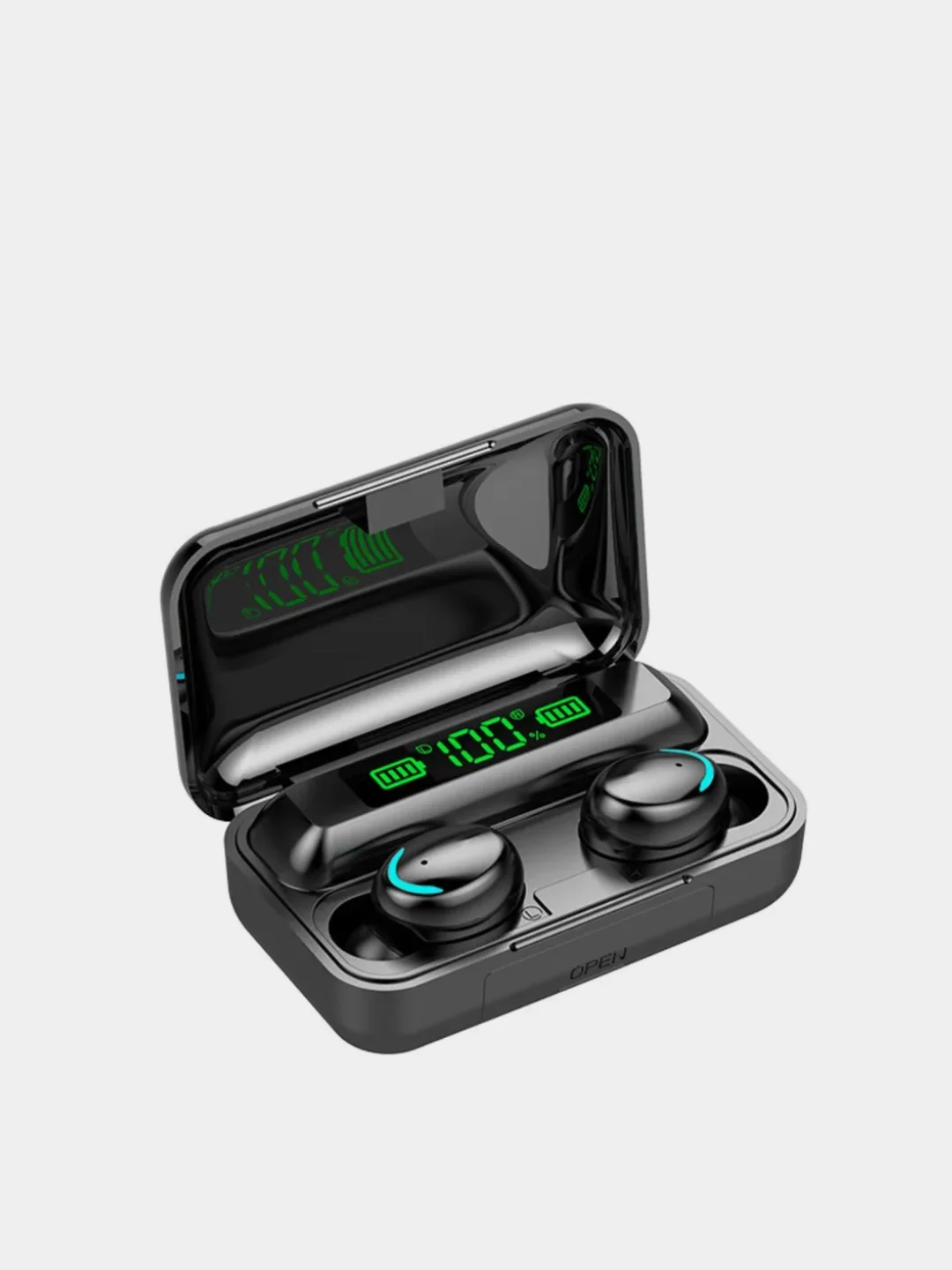 Беспроводные наушники F9 с powerbank