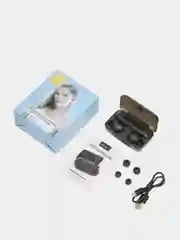 Беспроводные наушники F9 с powerbank