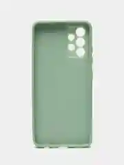 Салатовый чехол Samsung Galaxy A32 4G твердый пластиковый глянцевый под стекло Самсунг Галакси А32