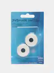 Зубная нить, невощеная, 50 м, 2 шт