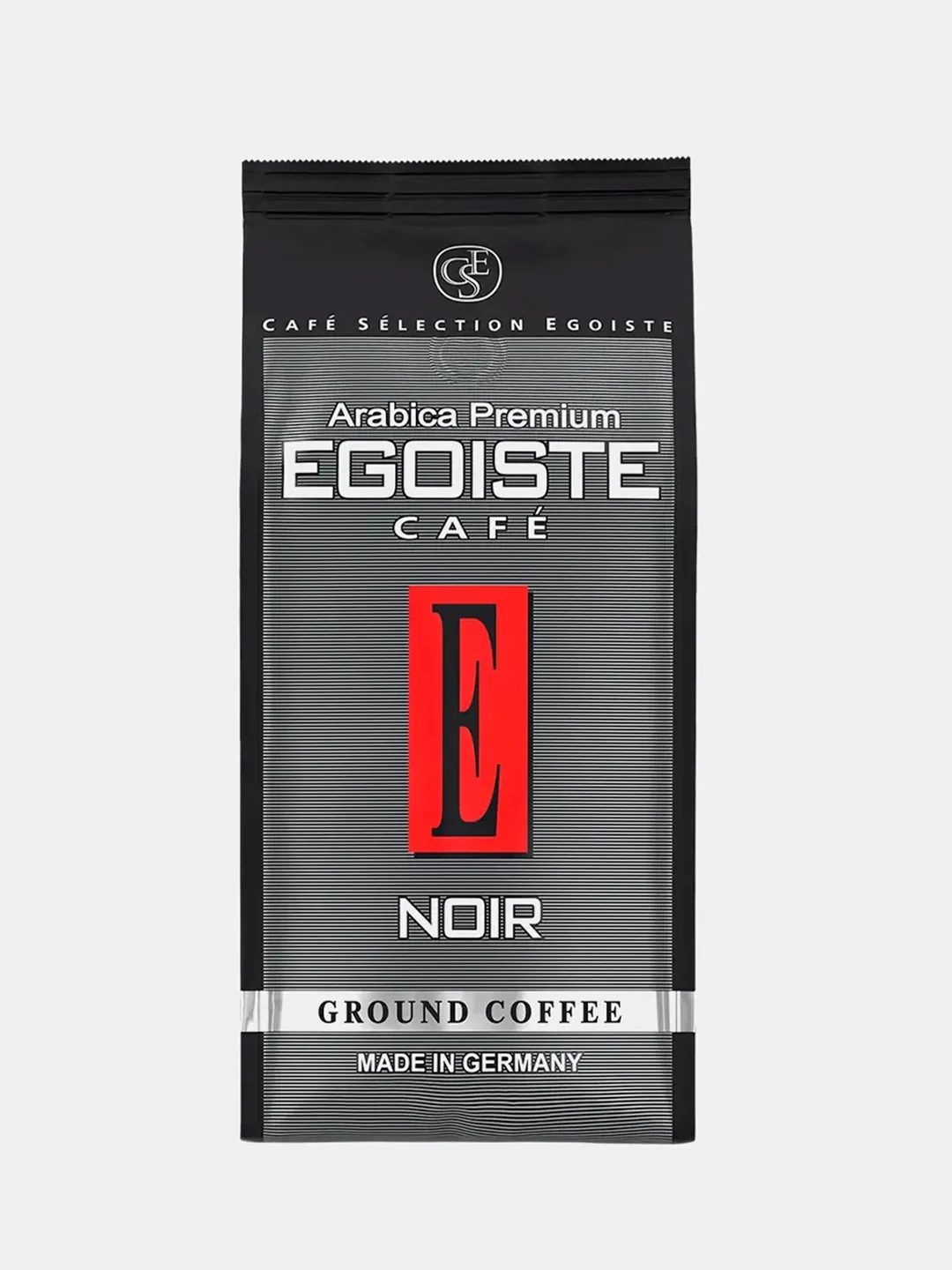 Кофе молотый EGOISTE Noir, полимерная упаковка, 250 г