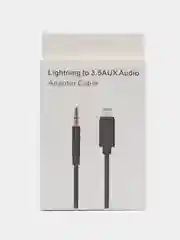 Кабель AUX - Lightning для Iphone, 3,5 jack, 1 м