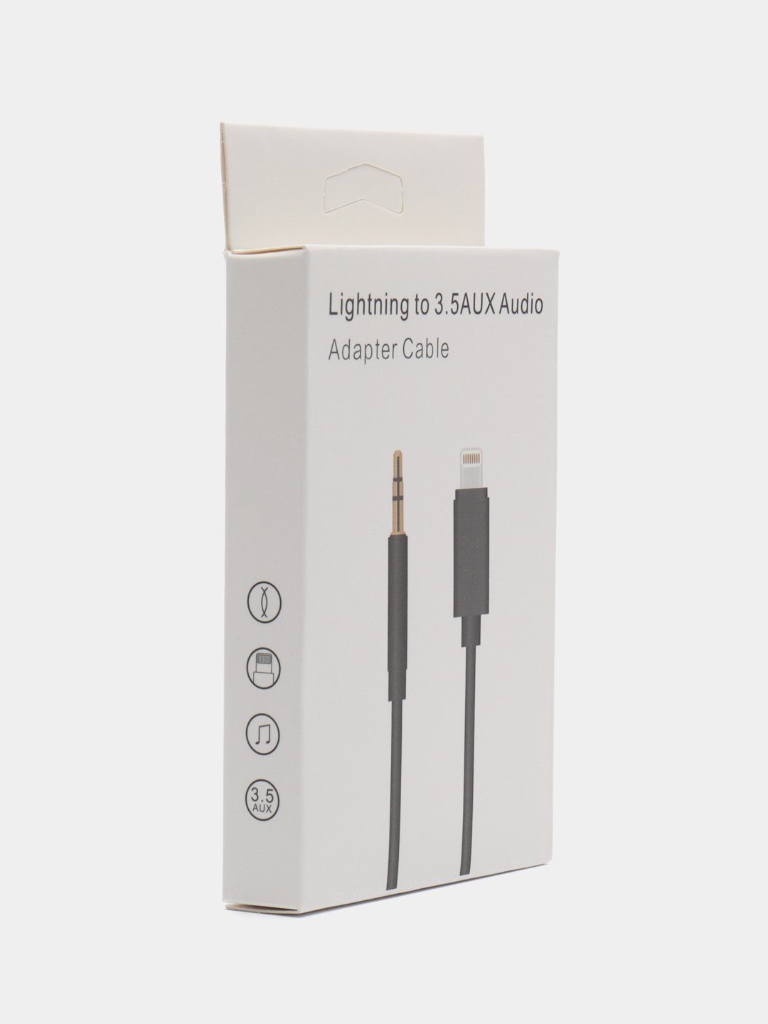 Кабель AUX - Lightning для Iphone, 3,5 jack, 1 м купить по цене 160.37 ₽ в  интернет-магазине KazanExpress