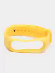 Желтый силиконовый ремешок для Xiaomi Mi Band 7