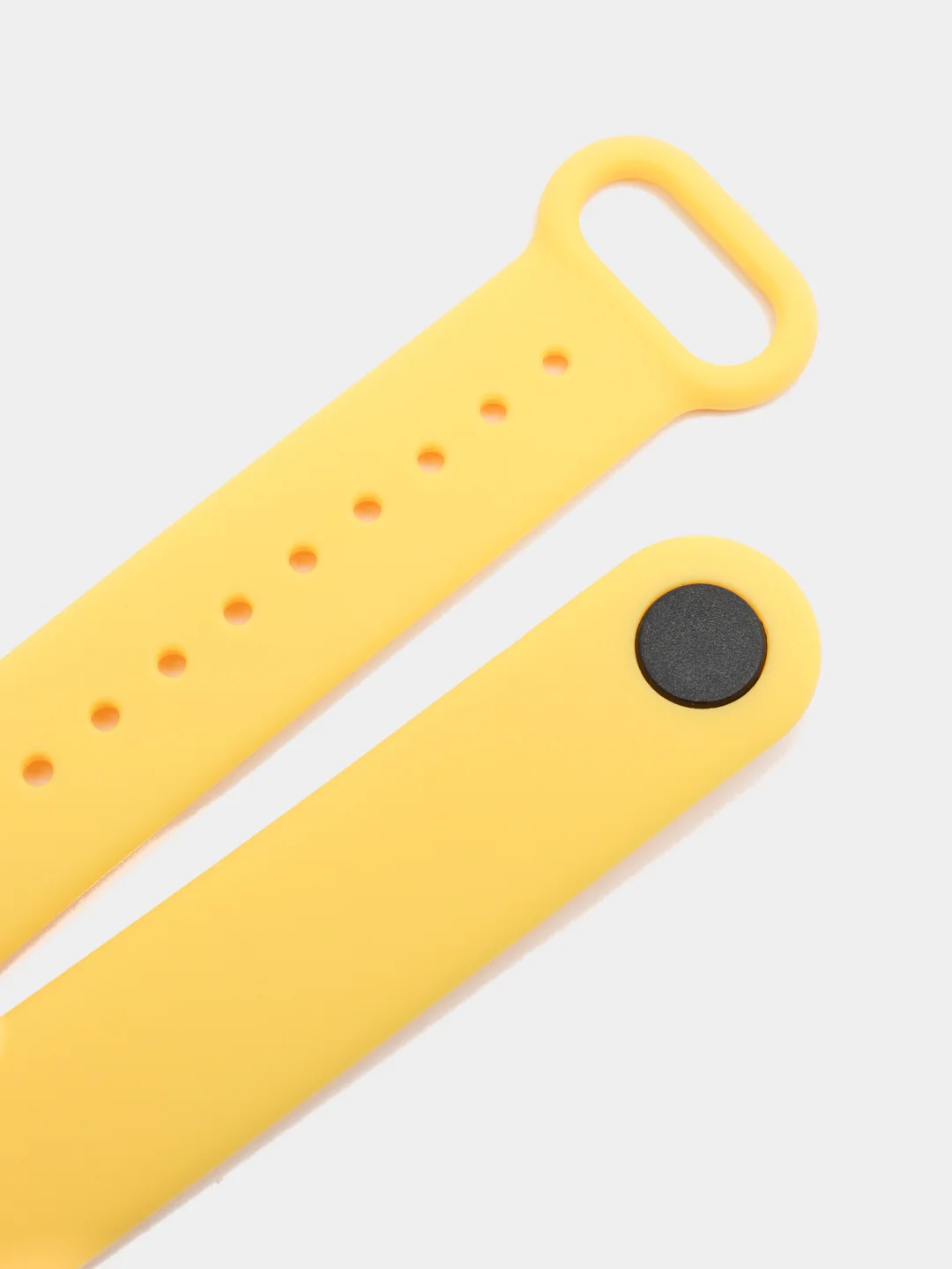 Желтый силиконовый ремешок для Xiaomi Mi Band 7