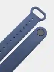 Тёмно-серый силиконовый ремешок для Xiaomi Mi Band 7