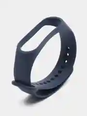 Тёмно-серый силиконовый ремешок для Xiaomi Mi Band 7