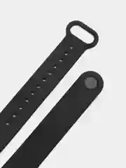 Черный силиконовый ремешок для Xiaomi Mi Band 7