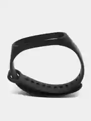 Черный силиконовый ремешок для Xiaomi Mi Band 7