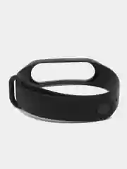 Черный силиконовый ремешок для Xiaomi Mi Band 7