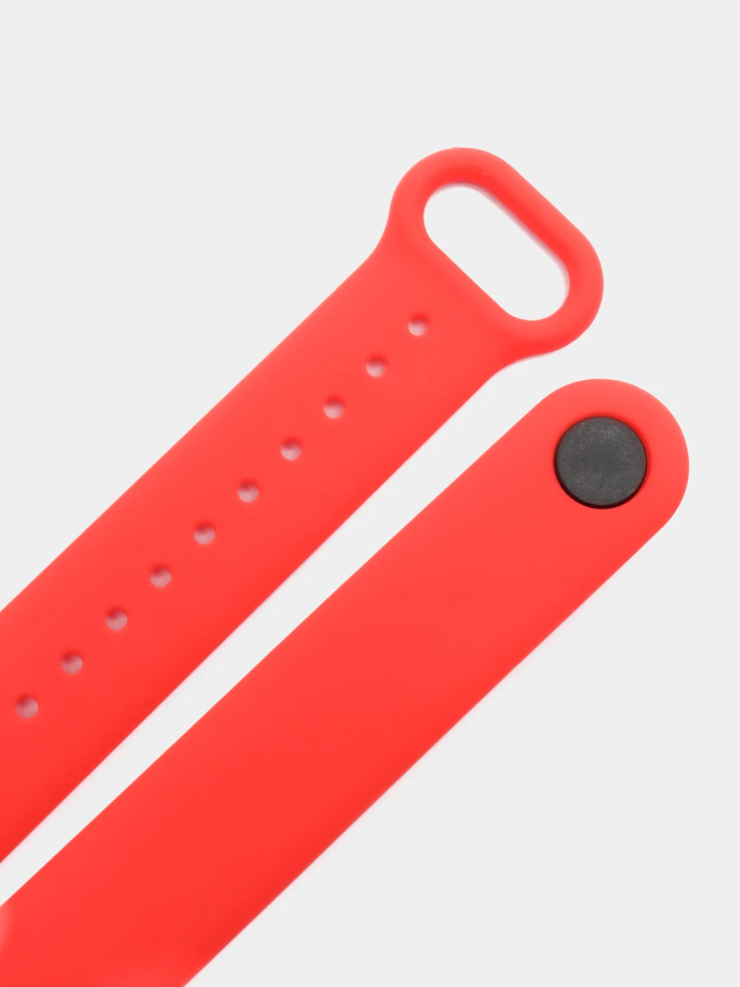 Красный силиконовый ремешок для Xiaomi Mi Band 7
