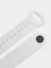 Белый силиконовый ремешок для Xiaomi Mi Band 7