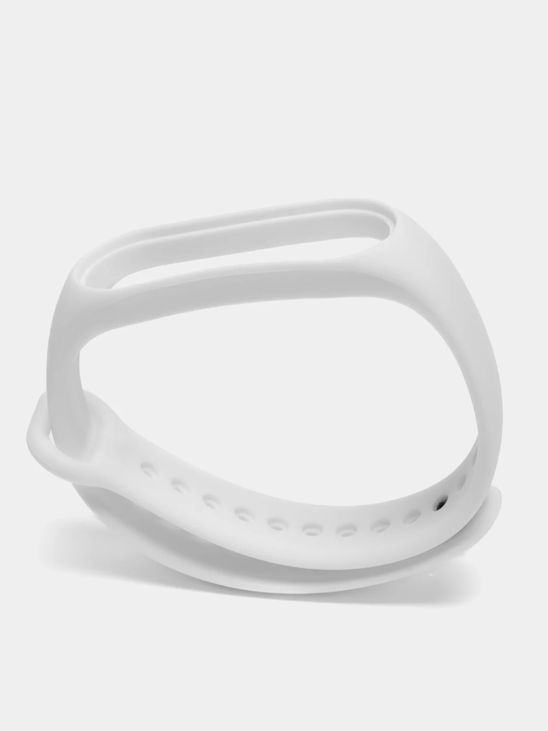 Белый силиконовый ремешок для Xiaomi Mi Band 7