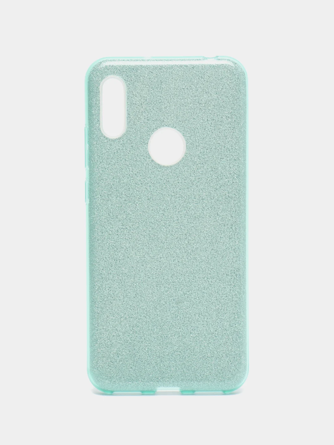 Бирюзовый силиконовый чехол для Honor10I/10Lite/7A/Y518/7APro/Y6(18)/Y6(19)/8A/10c, с блестками