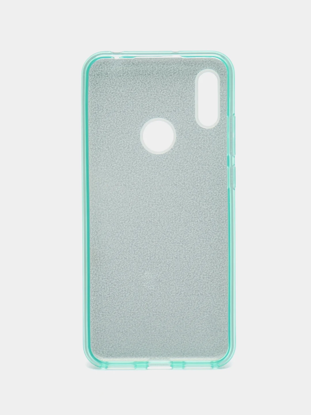 Бирюзовый силиконовый чехол для Honor10I/10Lite/7A/Y518/7APro/Y6(18)/Y6(19)/8A/10c, с блестками