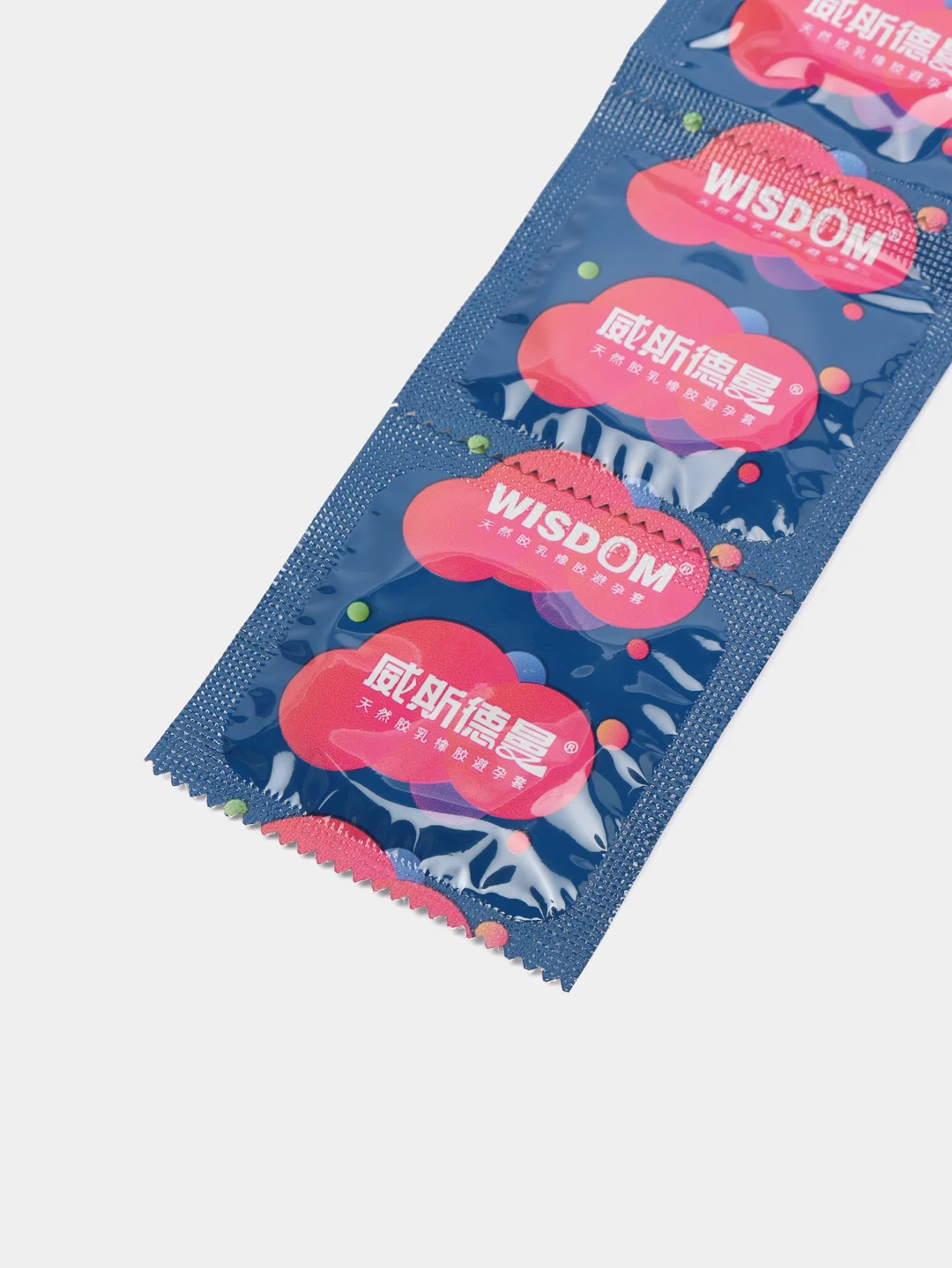 Красный презервативы латексные WISDOM