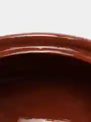 Горшок керамический 2л в духовку, кастрюля, супница, жаровня в СВЧ без ручек, Молочение