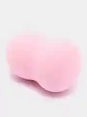 Розовый спонж для макияжа