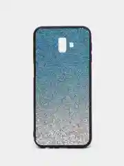 Синий чехол накладка для Samsung Galaxy J6+