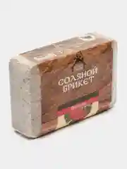 Соль для бани и сауны "Соляная баня", брикет, с листьями эвкалипта, 1,35 кг