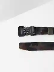 Зелёный хаки тактический ремень "Кобра Tactical Belt" с металлической пряжкой, 125 см