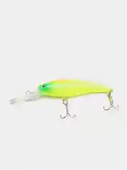 Желтый воблер приманка Minnow рыболовная для ловли троллингом,дорожкой или спиннингом, 9см