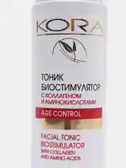 Тоник биостимулятор с коллагеном и аминокислотами KORA Anti-age, 150 мл