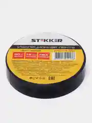 Черный изоляционная лента 0.13*15 мм, STEKKER INTP01315