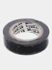 Черный изоляционная лента 0.13*15 мм, STEKKER INTP01315