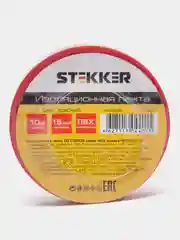 Красный изоляционная лента 0.13*15 мм, STEKKER INTP01315