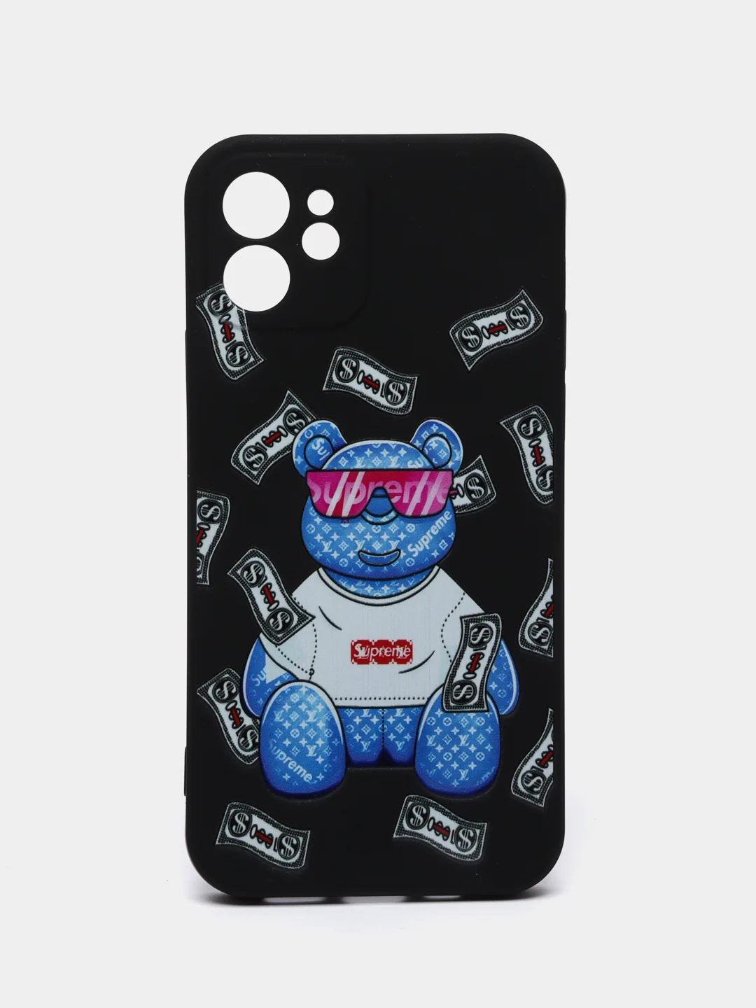 Индиго чехол для iPhone с картинкой