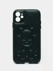 Зеленый чехол на iPhone Kaws, противоударный, с защитой для камеры