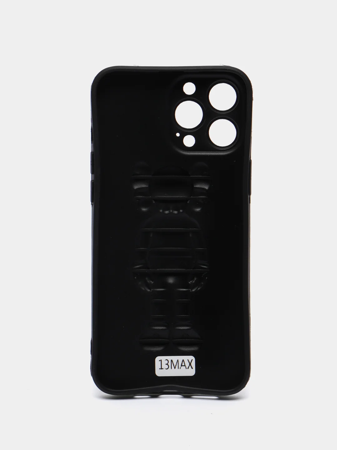 Бежевый чехол для iPhone KAWS Bearbrick