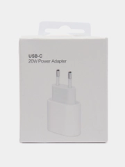 Зарядное устройство USB-C для iPhone, Type-C, 20W, PD
