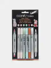 Набор маркеров Copic Ciao, 5 штук и блендер в блистере