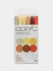 Набор маркеров Copic Ciao "Драгоценные камни", 6 штук, в пластиковой упаковке