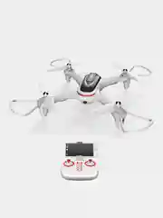 Белый р/у квадрокоптер с видеокамерой SYMA X15W RTF 2.4G