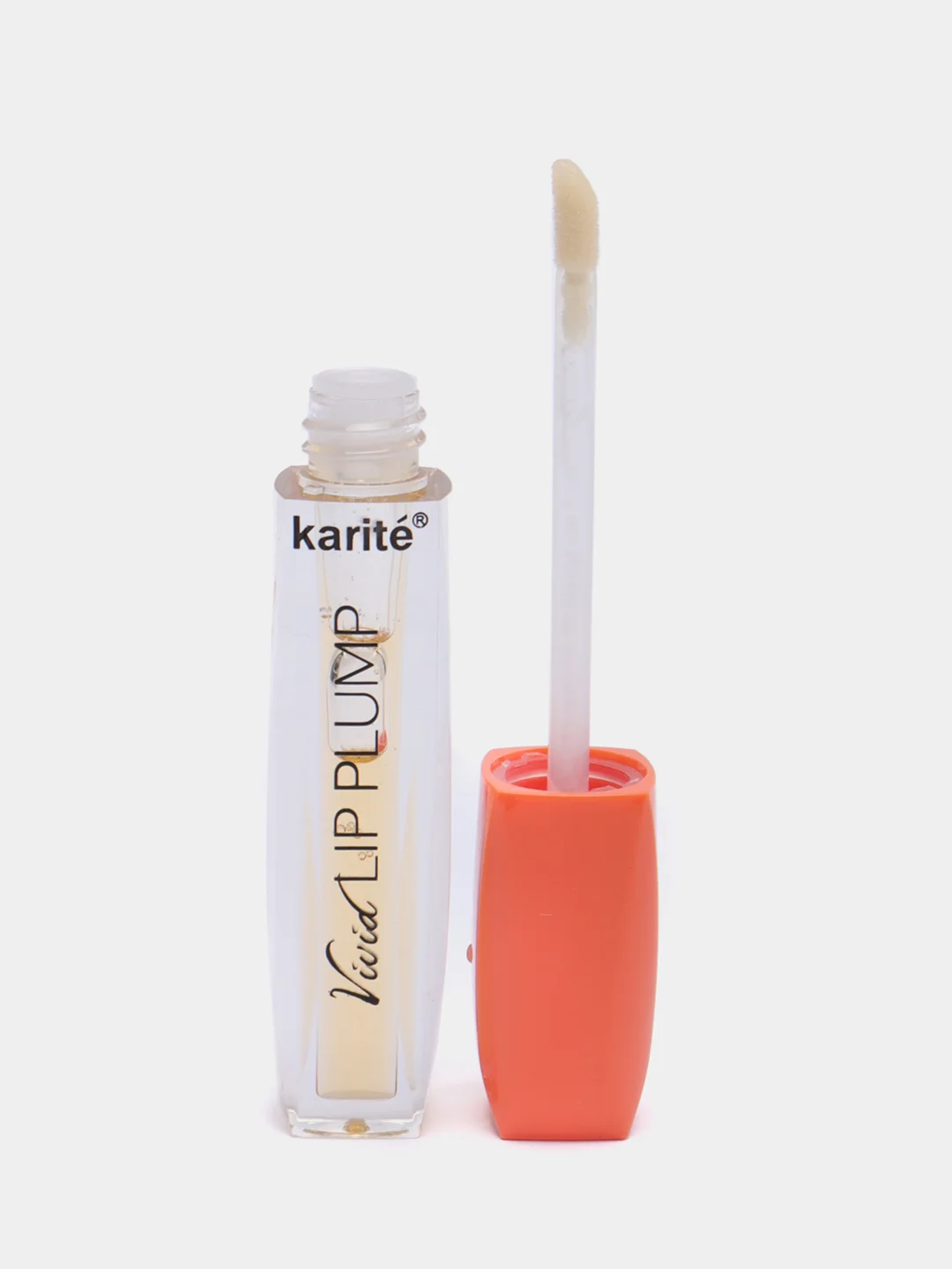 Лесной зеленый блеск губ, для увелечения губ Karite LIP PLUMP прозрачный