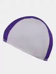 Фиолетовый шапочка для плавания Indigo, белая комбинированная