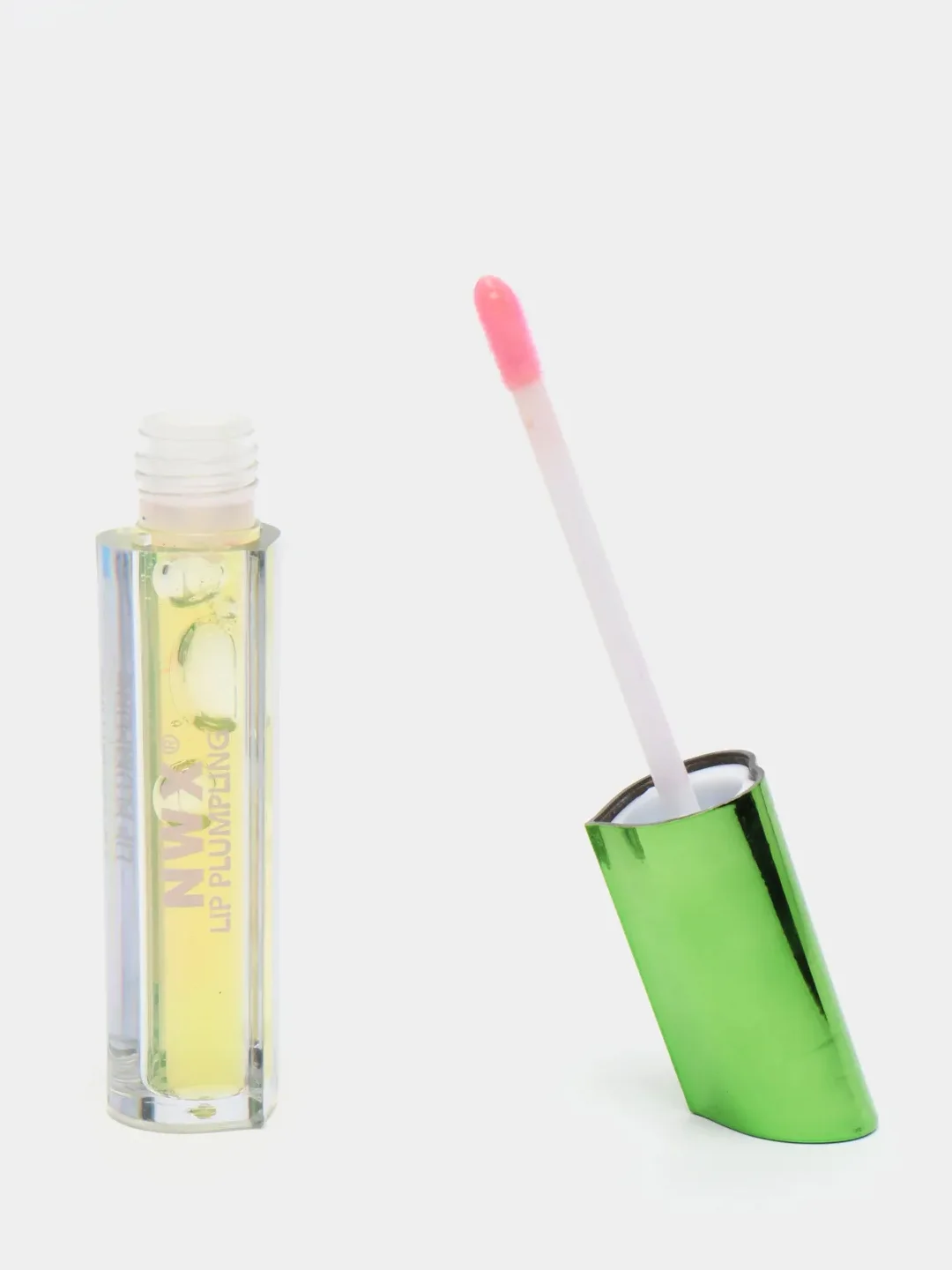 Лесной зеленый блеск губ, для увелечения губ Karite LIP PLUMP прозрачный