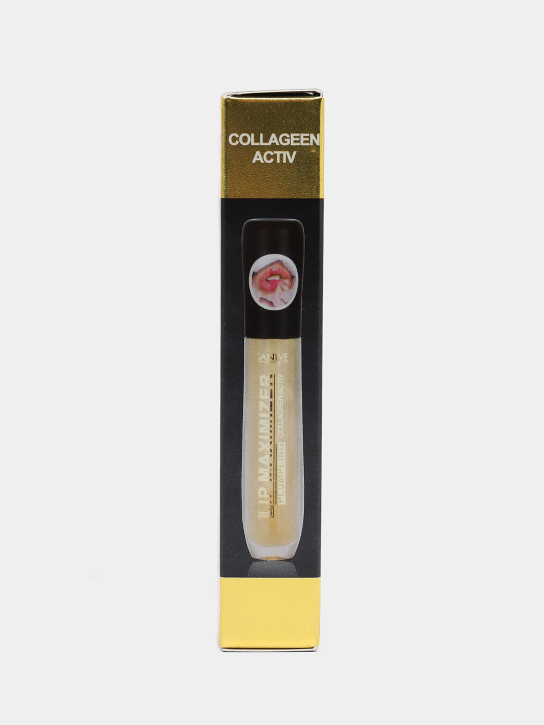 Горчичный блеск губ, для увелечения губ Karite LIP PLUMP прозрачный