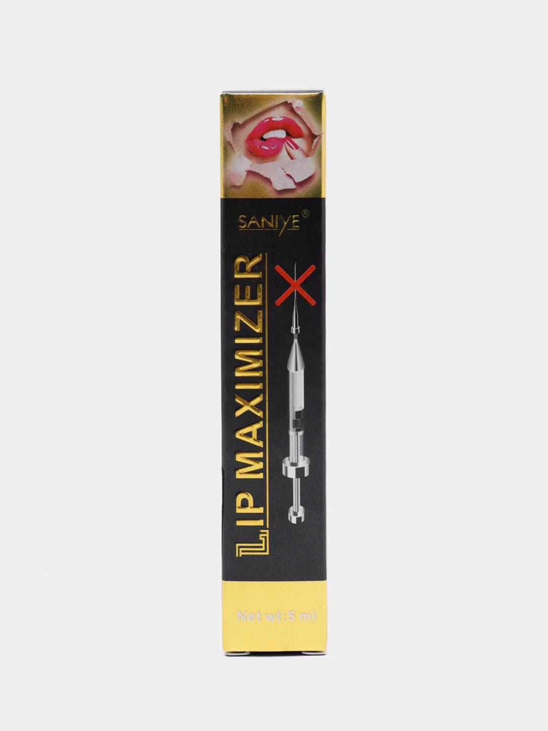 Горчичный блеск губ, для увелечения губ Karite LIP PLUMP прозрачный