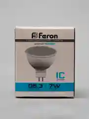 Лампа светодиодная Feron LB-26, 7W, цоколь G5.3