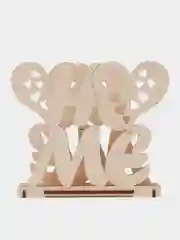 Салфетница деревянная HOME