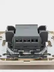 Бежевый выключатель серии Эрна 220V, 10А STEKKER