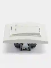 Белый выключатель серии Эрна 220V, 10А STEKKER